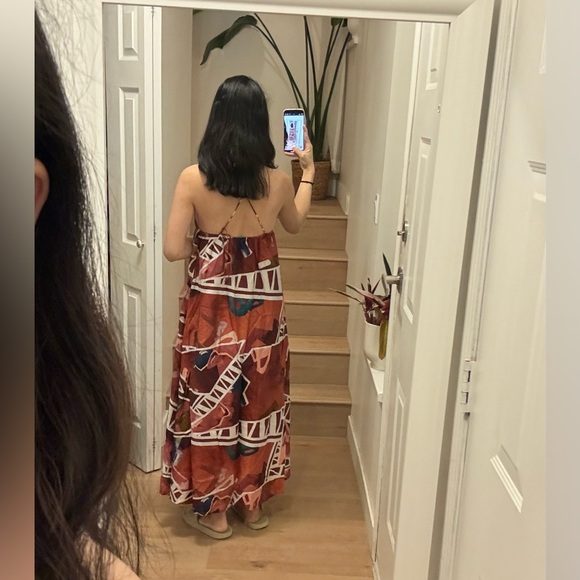 New! Urban Revivo Printed backless beach dress - Picture 3 of 10